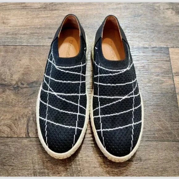 L'Amour Des Pieds Zohndra Woven Knit Slip On Sneakers - Picture 3 of 11